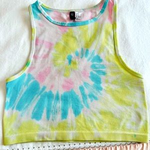 H&M Divided tie dye tank top